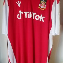 Wrexham Home football shirt 2021 - 2022 sponsored by TikTok