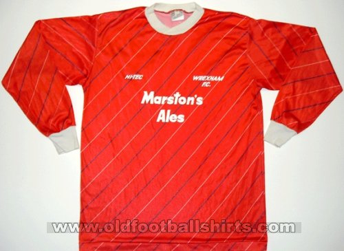 Wrexham Home football shirt 1987 - 1988
