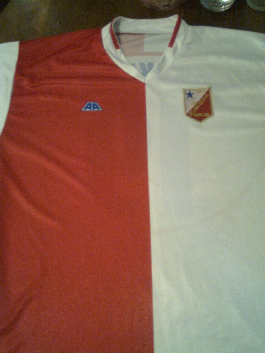 Maillot Jersey Shirt Vojvodina Novi Sad Porte Worn Serbia Srbija