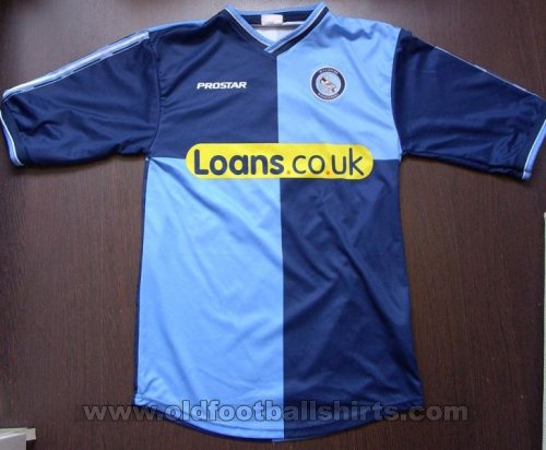 Wycombe Wanderers Home football shirt 2006 - 2007