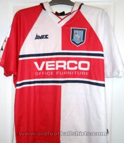 Wycombe Wanderers Away football shirt 2000 - 2001