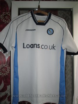 Wycombe Wanderers Away football shirt 2005 - 2007