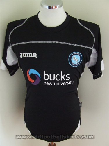 Wycombe Wanderers Away football shirt 2009 - 2010