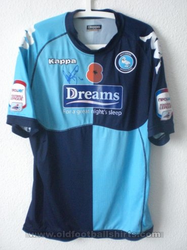 Wycombe Wanderers Home football shirt 2011 - 2012