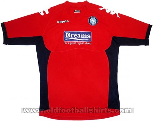 Wycombe Wanderers Away football shirt 2011 - 2012