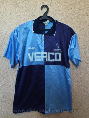 Wycombe Wanderers Home football shirt 1990 - 1992