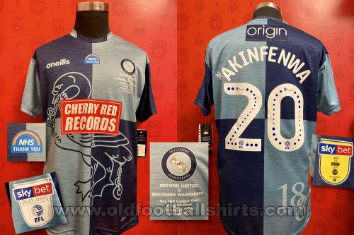 Wycombe Wanderers Home football shirt 2019 - 2020