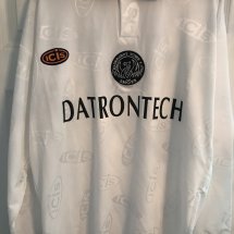 Aldershot Uit  voetbalshirt  1996 - 1998 sponsored by Datrontech