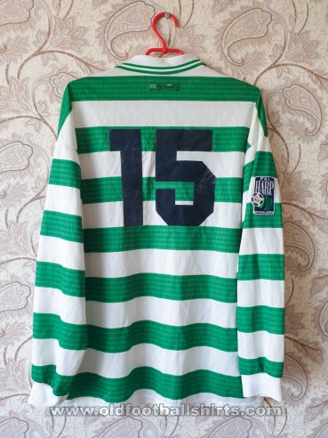 Shamrock Rovers Home football shirt 1997 - 1999