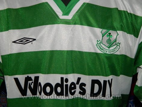 Shamrock Rovers Home football shirt 2003 - 2004