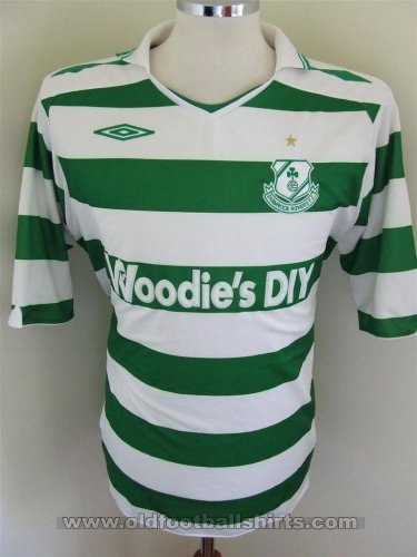 Shamrock Rovers Home football shirt 2009 - 2010