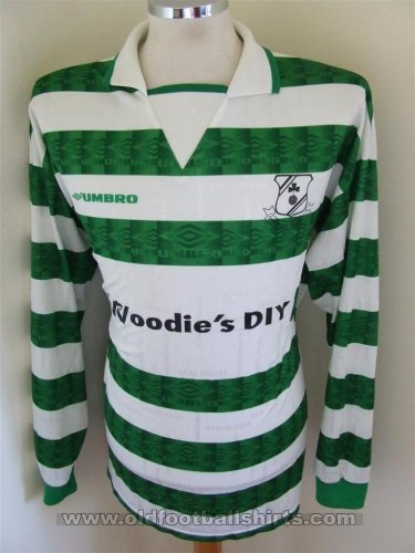 Shamrock Rovers Home football shirt 1998 - 1999