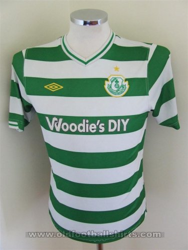 Shamrock Rovers Home football shirt 2010 - 2011