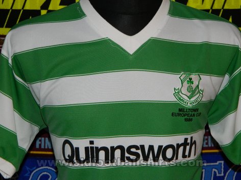 Shamrock Rovers Retro Replicas football shirt 1986