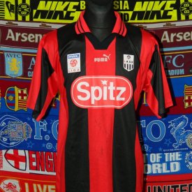LASK Linz Away football shirt 1998 - 2000 sponsored by Spitz