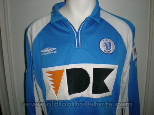 KAA Gent Home football shirt 2002 - 2003