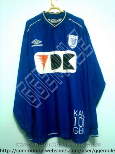 KAA Gent Home football shirt 2001 - 2002