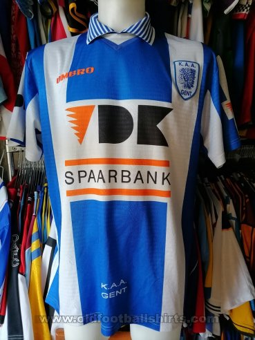 KAA Gent Home football shirt 1998 - 1999
