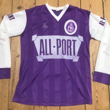 K Beerschot VA Home футболка 1990 - 1991 sponsored by All-Port