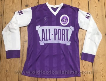 K Beerschot VA Home φανέλα ποδόσφαιρου 1990 - 1991