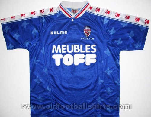 Royal Excel Mouscron Péruwelz Away football shirt 1999 - 2000