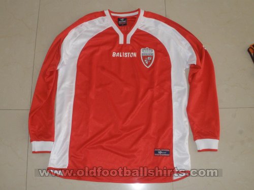 Royal Excel Mouscron Péruwelz Home football shirt 2003 - 2004