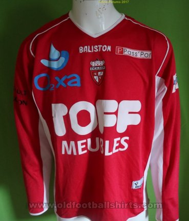 Royal Excel Mouscron Péruwelz Home football shirt 2005 - 2006