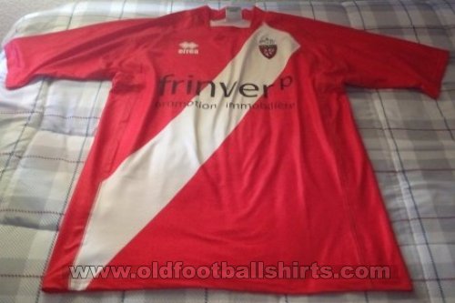 Royal Excel Mouscron Péruwelz Home football shirt 2007 - 2008