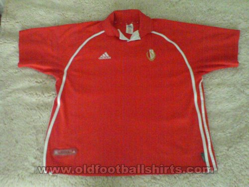 Standard Liege Home baju bolasepak 1998 - 1999
