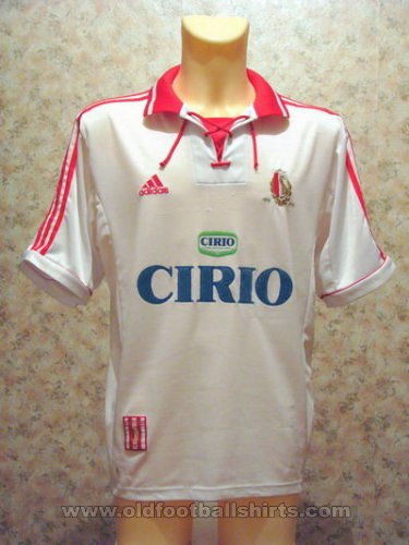 Standard Liege Weg Fußball-Trikots 1998 - 1999