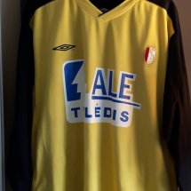Standard Liege Home football shirt 2003 - 2004 sponsored by Ale Teledis