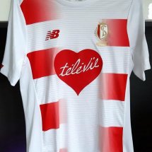 Standard Liege Goalkeeper football shirt 2020 - 2021 sponsored by Televil