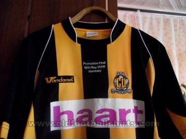 Cambridge United Home football shirt 2007 - 2008