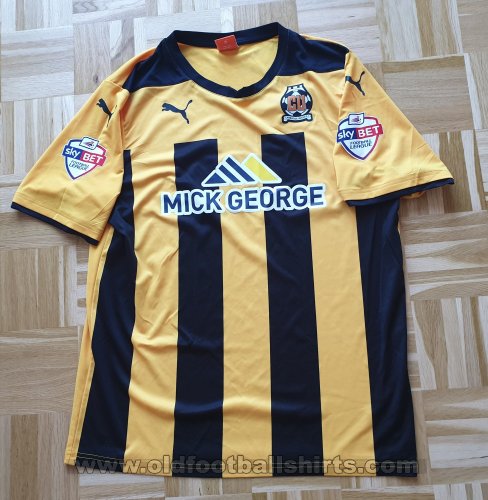 Cambridge United Home football shirt 2014 - 2015