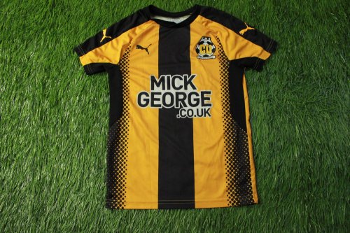 Cambridge United Home football shirt 2017 - 2018