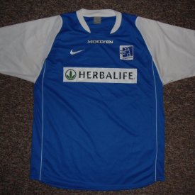 Lyngby BK Home football shirt 2006 - 2007 sponsored by Herbalife