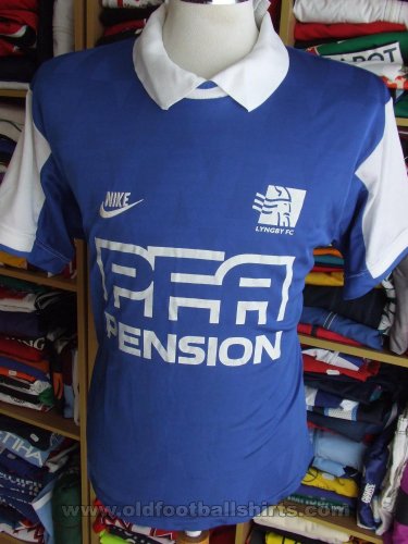Lyngby BK Home football shirt 1996 - 1997