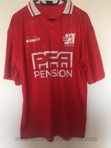 Lyngby BK Away football shirt 1996