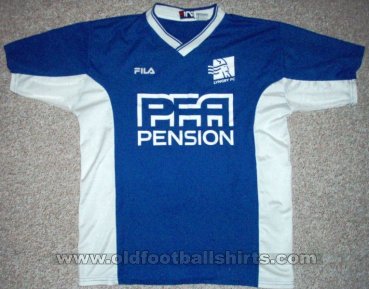 Lyngby BK Home football shirt 1999 - 2001