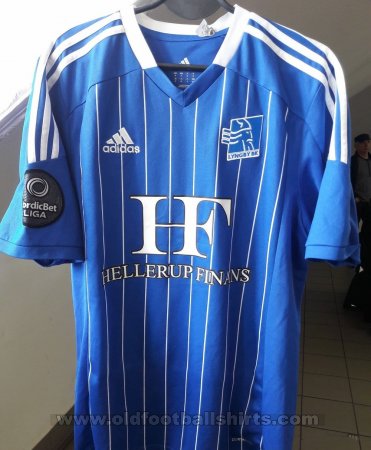 Lyngby BK Home football shirt 2014 - 2015