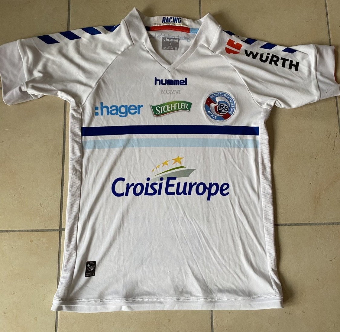Ancien Maillot PSG Rétro Taille L #7 Toff's Vintage Porté Joueur RTL