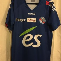 Strasbourg Home football shirt 2017 - 2018 sponsored by ES