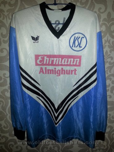 Karlsruher Μακριά φανέλα ποδόσφαιρου 1991 - 1992