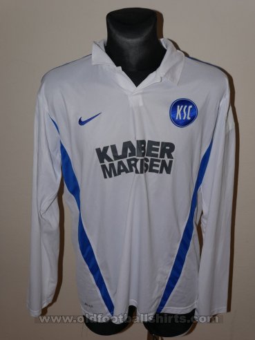 Karlsruher Home φανέλα ποδόσφαιρου 2010 - 2011