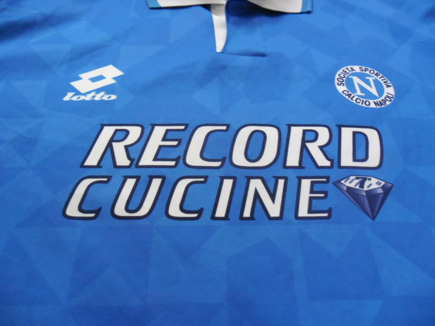 Patch Vintage Napoli Football Club - Années 70 - Toppa Calcio - Fabriqué En Italie