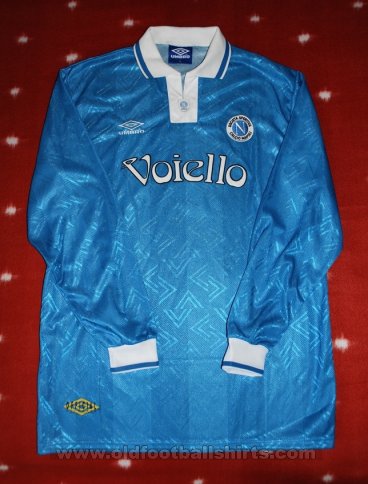 Napoli Home maglia di calcio 1993 - 1994.