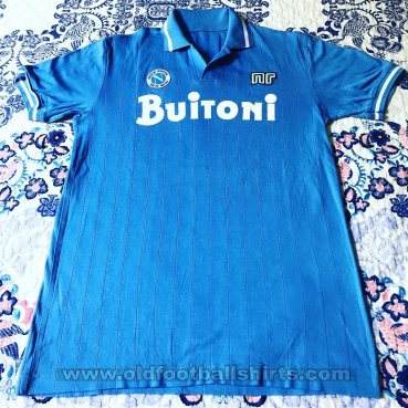 Napoli Home voetbalshirt  1986 - 1987