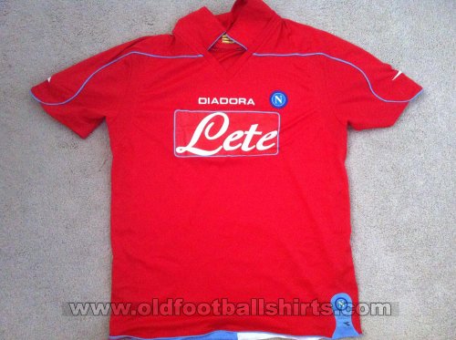 Napoli Away football shirt 2007 - 2008