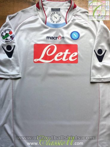 Napoli Weg Fußball-Trikots 2009 - 2010