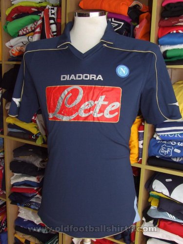 Napoli Weg Fußball-Trikots 2008 - 2009